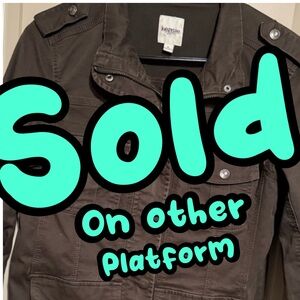 Kensie Olive Utility Jacket